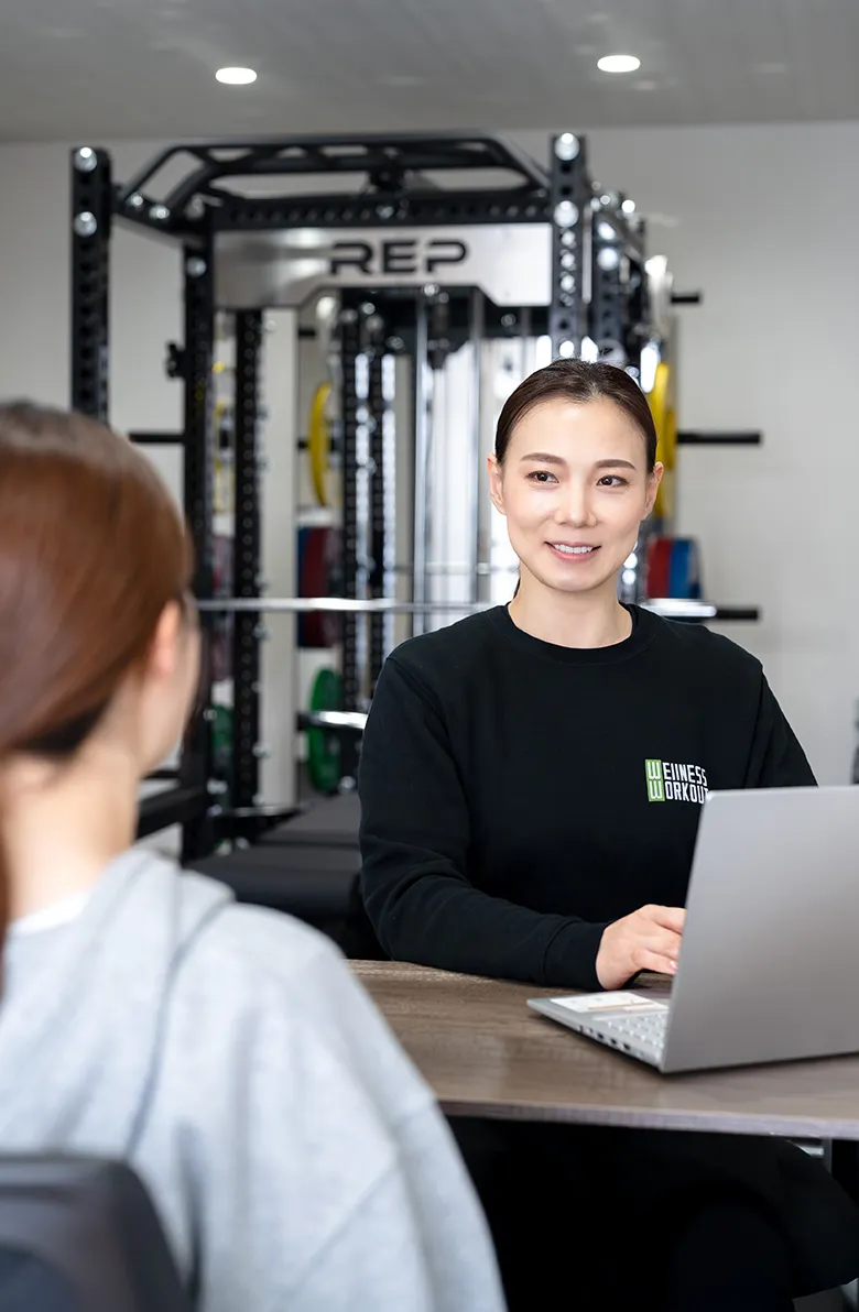 WellnessWorkoutのトレーニング風景